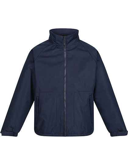 Regatta Professional Wasserdichte Hudson Jacke mit Fleecefutter, Black S, RG301 – Navy