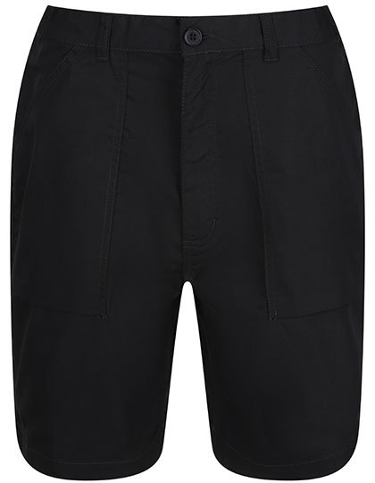 Regatta Professional Short Action déperlant avec passants de ceinture – Black