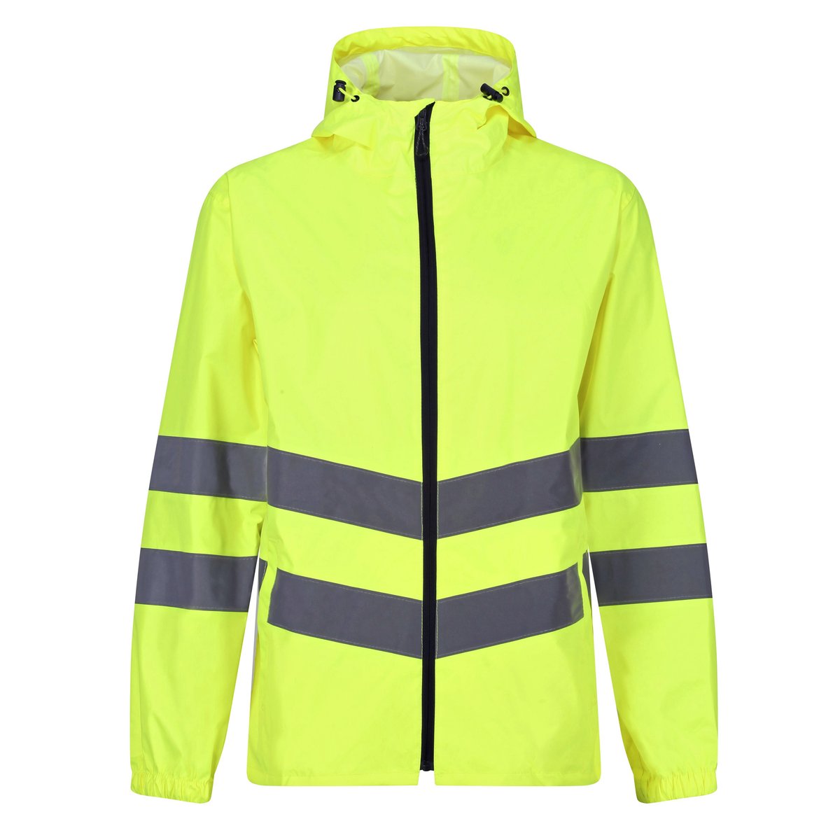 Regatta High Visibility Giacca Hi-Vis Packaway con Cappuccio, Orange S, RG497 – immagine 3