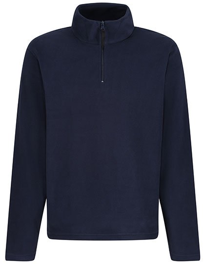 Regatta Professional Pullover in Pile con Zip a un quarto da Uomo – Dark Navy