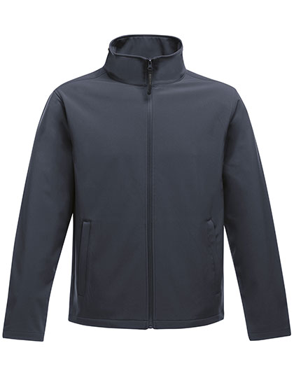 Regatta Professional Bedruckbare Softshell-Jacke Ablaze 2-lagig, Extreme Green/Black XL, RG628 – Navy/Navy