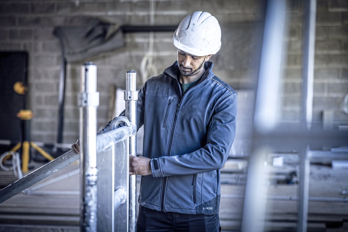 Regatta Professional Strapazierfähige Softshell Arbeitsjacke mit Futter