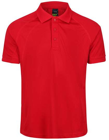 Regatta Professional Polo Coolweave avec tissu évacuant l'humidité, Black XS, RGH147 – Classic Red