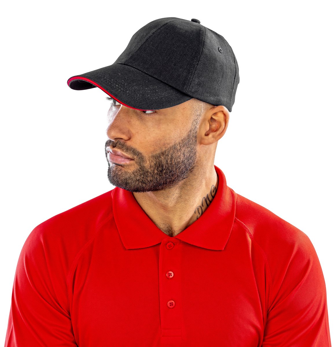 Result Headwear 5-Panel-Cap aus gebürstetem Baumwoll-Drill