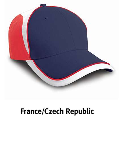 Result Headwear National Cap aus Baumwoll-Drill