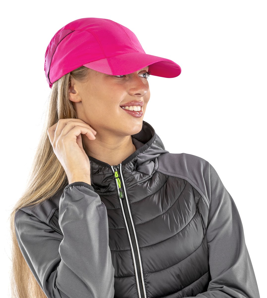 Result Headwear Impact Sport Cap Jockey-Stil Neonfarben