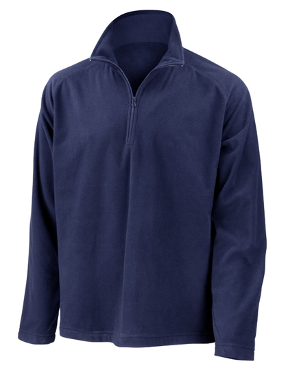 Result Core Pullover in Microfleece con Half-Zip – Navy
