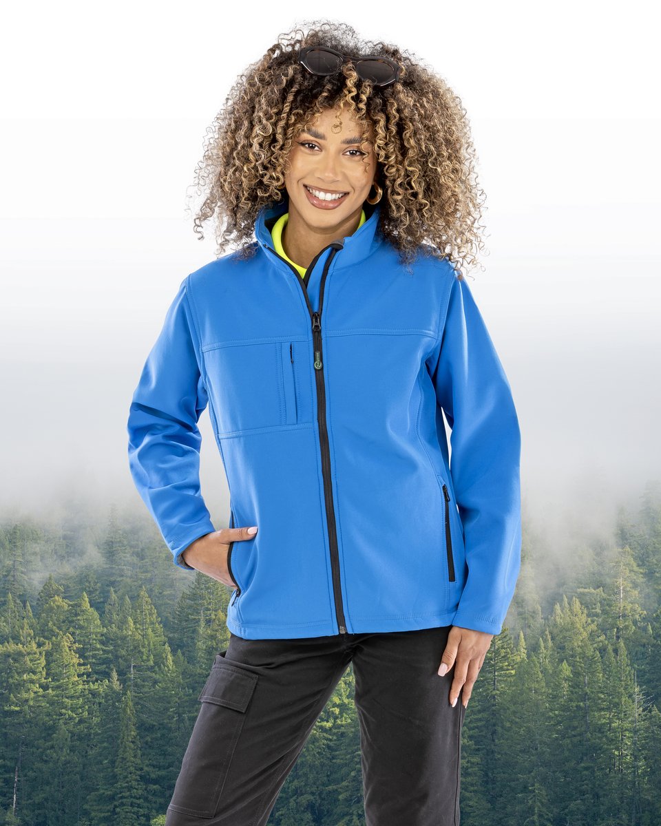 Soft Shell Jacke mit Microfleece für Damen