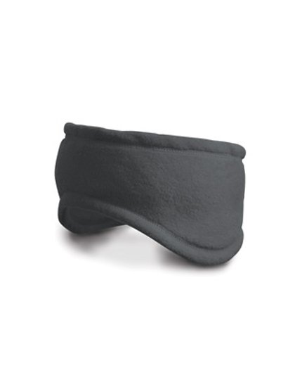 Result Winter Essentials Polartherm™ Fleece Stirnband für Winter, Black M, RT140 – Grey