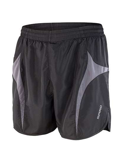 SPIRO Leichte Micro Lite Laufshorts mit Kordelzug