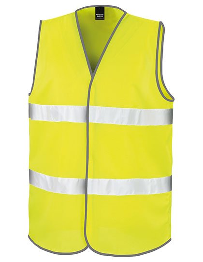 Result Safe-Guard Safety Vest with Reflective Stripes, Class 2 – Fluorescent Yellow