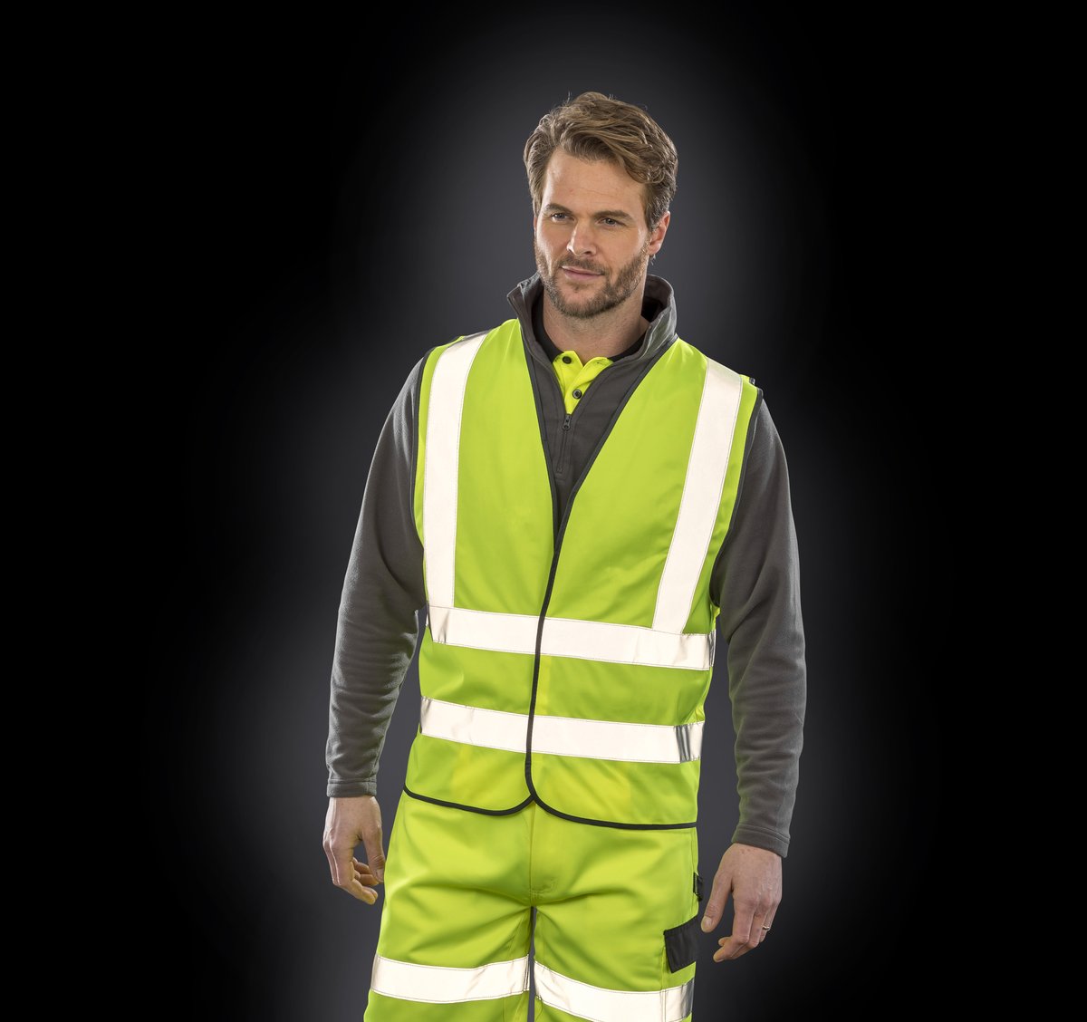 Result Safe-Guard Hochsichtbare Sicherheitsweste mit Reflektoren