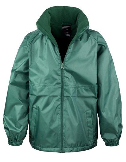 Result Core Veste en microfibre polaire avec capuche et réflecteur – Bottle