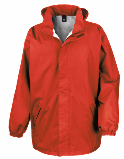 Result Core Water-Repellent Midweight Jacket with Hood – Red