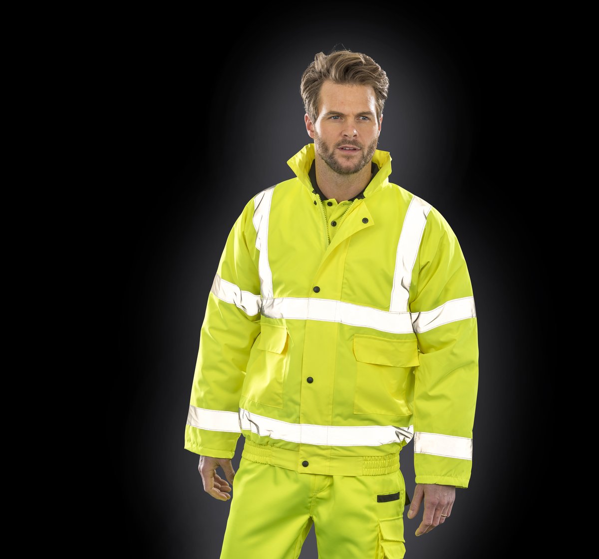 Result Safe-Guard High Vis Winter Blouson mit Polar-Therm