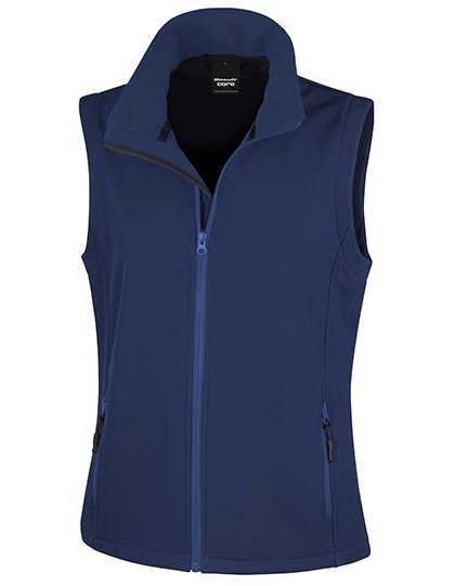Result Core Women´s Printable Soft Shell Bodywarmer Yellow/Black XS (RT232F) – Navy/Navy