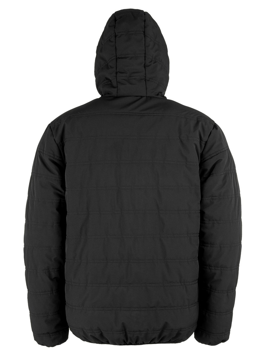 Result Genuine Recycled Recycled Winter Jacket with Fleece Padding, Black/Grey L, RT240 – image 4