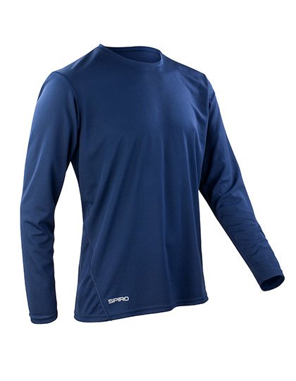 SPIRO Maillot Quick-Dry avec col pour hommes, Lime M, RT254M – Navy