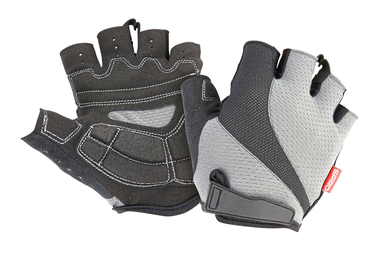 SPIRO Fingerlose Bikewear Handschuhe mit Klettverschluss