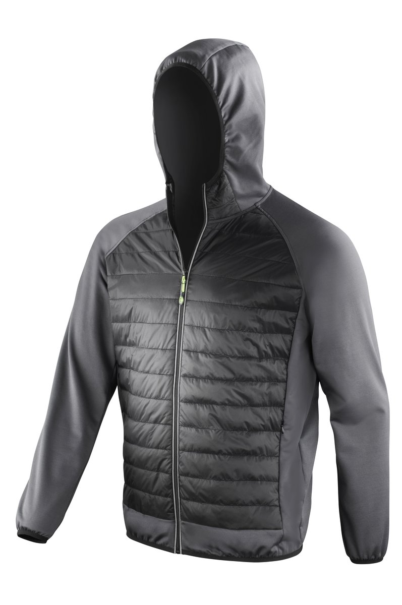 SPIRO Splash-Resistant Sports Jacket with Hood, Royal/Navy 3XL, RT268M – image 3
