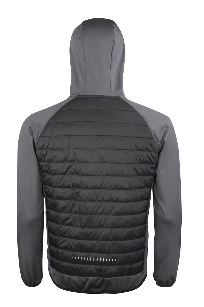 SPIRO Splash-Resistant Sports Jacket with Hood, Royal/Navy 3XL, RT268M – image 4