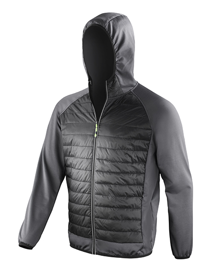 SPIRO Splash-Resistant Sports Jacket with Hood, Royal/Navy 3XL, RT268M