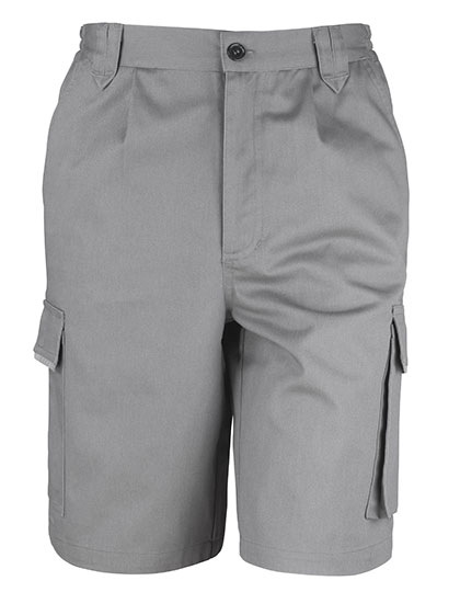 Result Work-Guard Action Shorts with Cargo Pocket – Grey