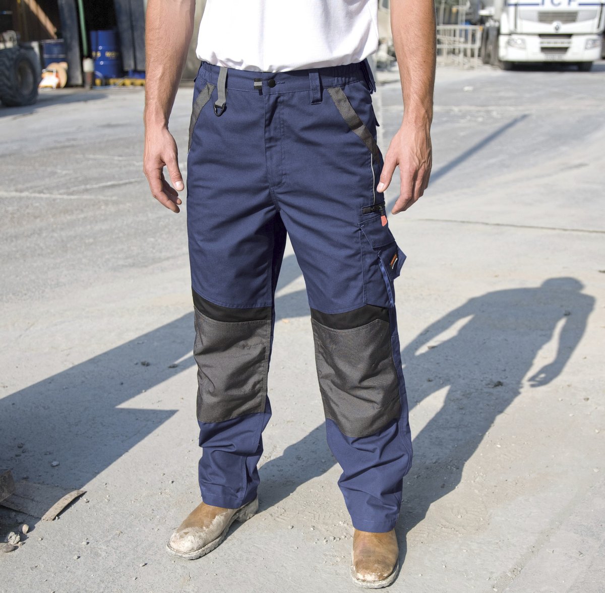 Result Work-Guard Technische Arbeitshose mit Knieschutztaschen