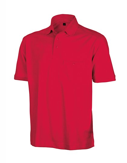 Result Work-Guard Polo Apex Pocket con taschino – Red