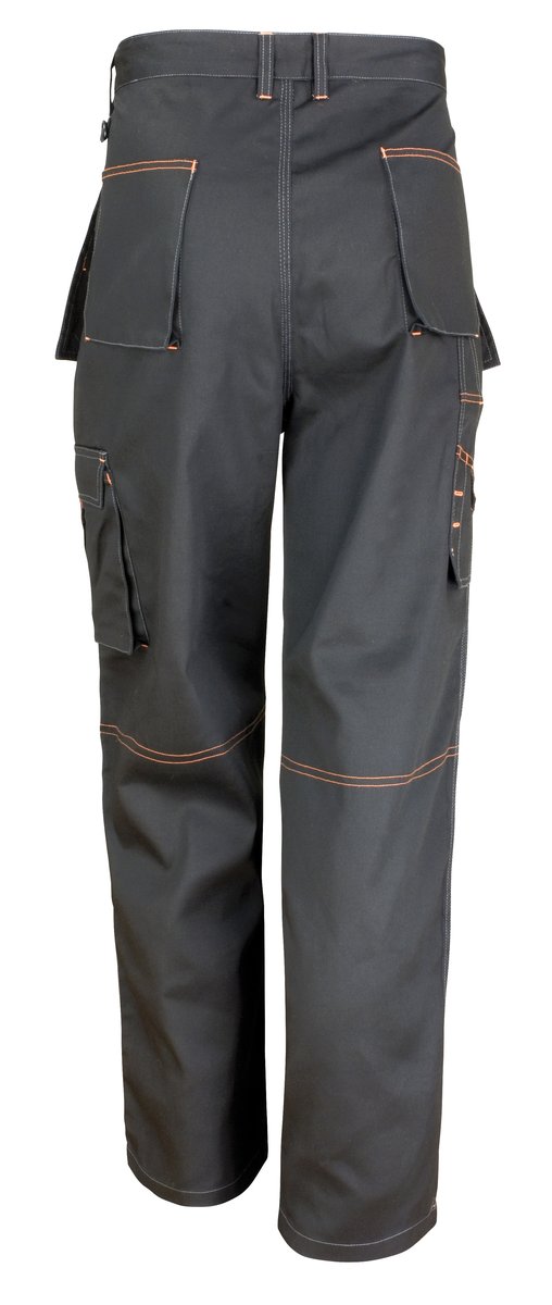 Result Work-Guard Lite X-Over Holster Trousers with Cargo Pockets, Black L, RT323 – image 4