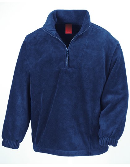 Result Pullover in Pile Polartherm™ con tasche – Navy