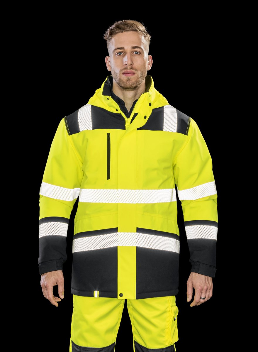 Result Safe-Guard Bedruckbare wasserdichte Softshell-Sicherheitsjacke