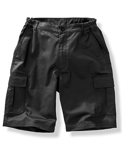 Recycled Work-Guard Utility Shorts – Black