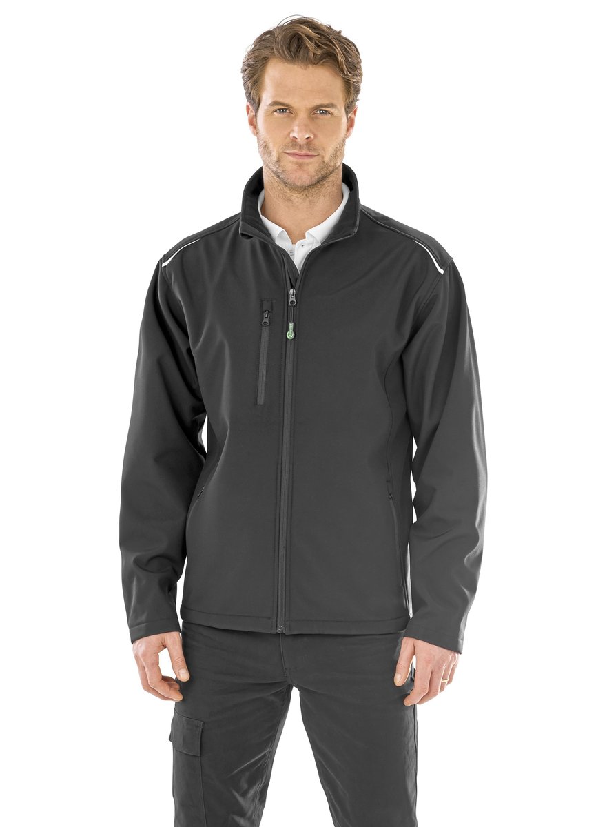 Result Genuine Recycled Recycelte 3-Layer Softshelljacke Herren