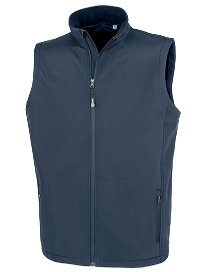 Result Genuine Recycled Gilet softshell recyclé avec col montant, Royal M, RT902 – Navy