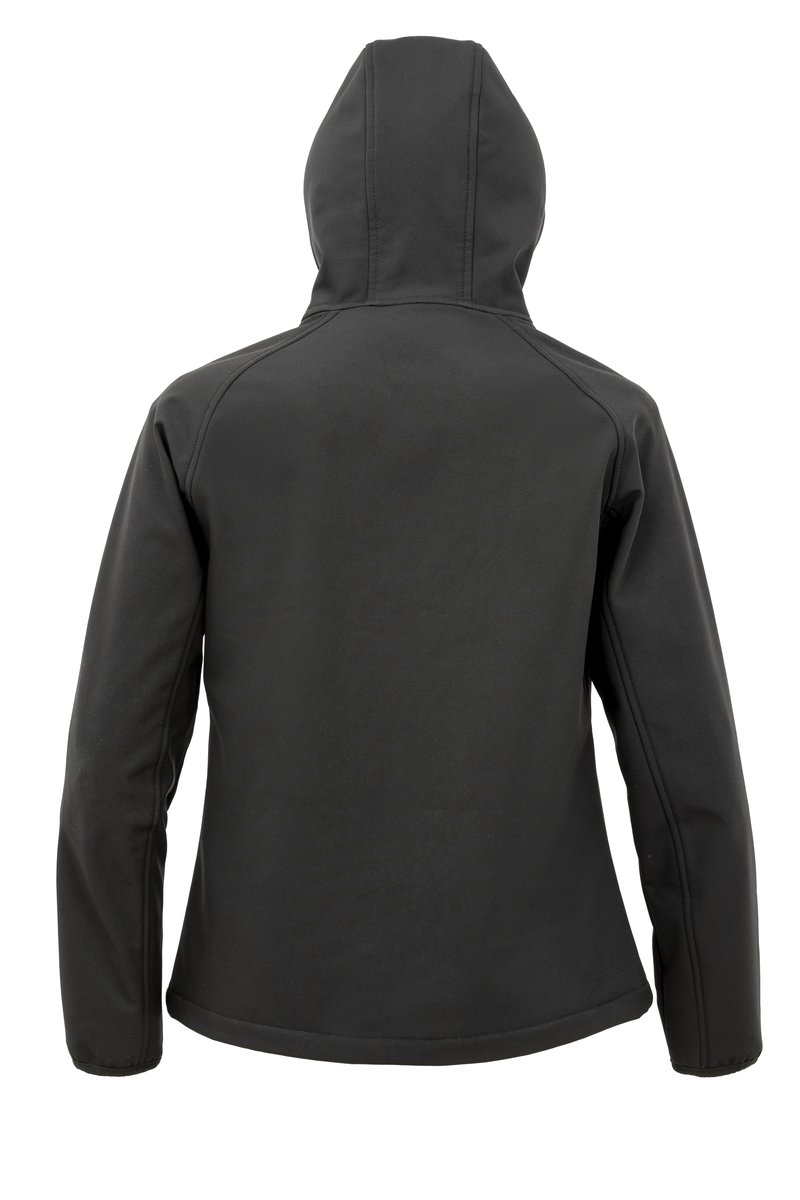 Women´s Recycled 3-Layer Printable Hooded Softshell Jacket – immagine 4
