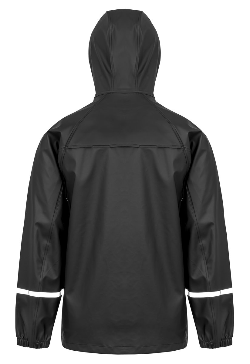 Prism PU Waterproof Jacket with Reflective Bands & Recycled Backing – immagine 4