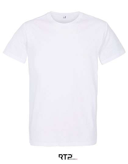 RTP Apparel Baumwoll-T-Shirt 145 gsm, Rundhals, 10er-Pack