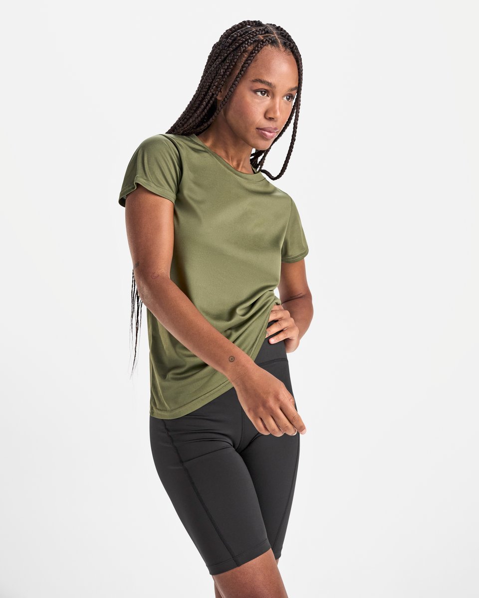 Roly Sport Women´s Montecarlo T-Shirt Yellow 03 XXL (RY0423)