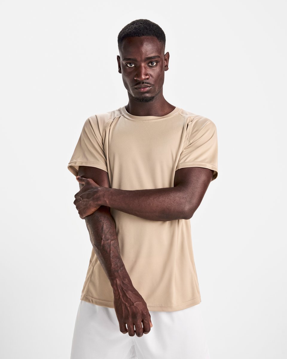 Roly Sport Funktions-T-Shirt Montecarlo mit Raglanärmeln