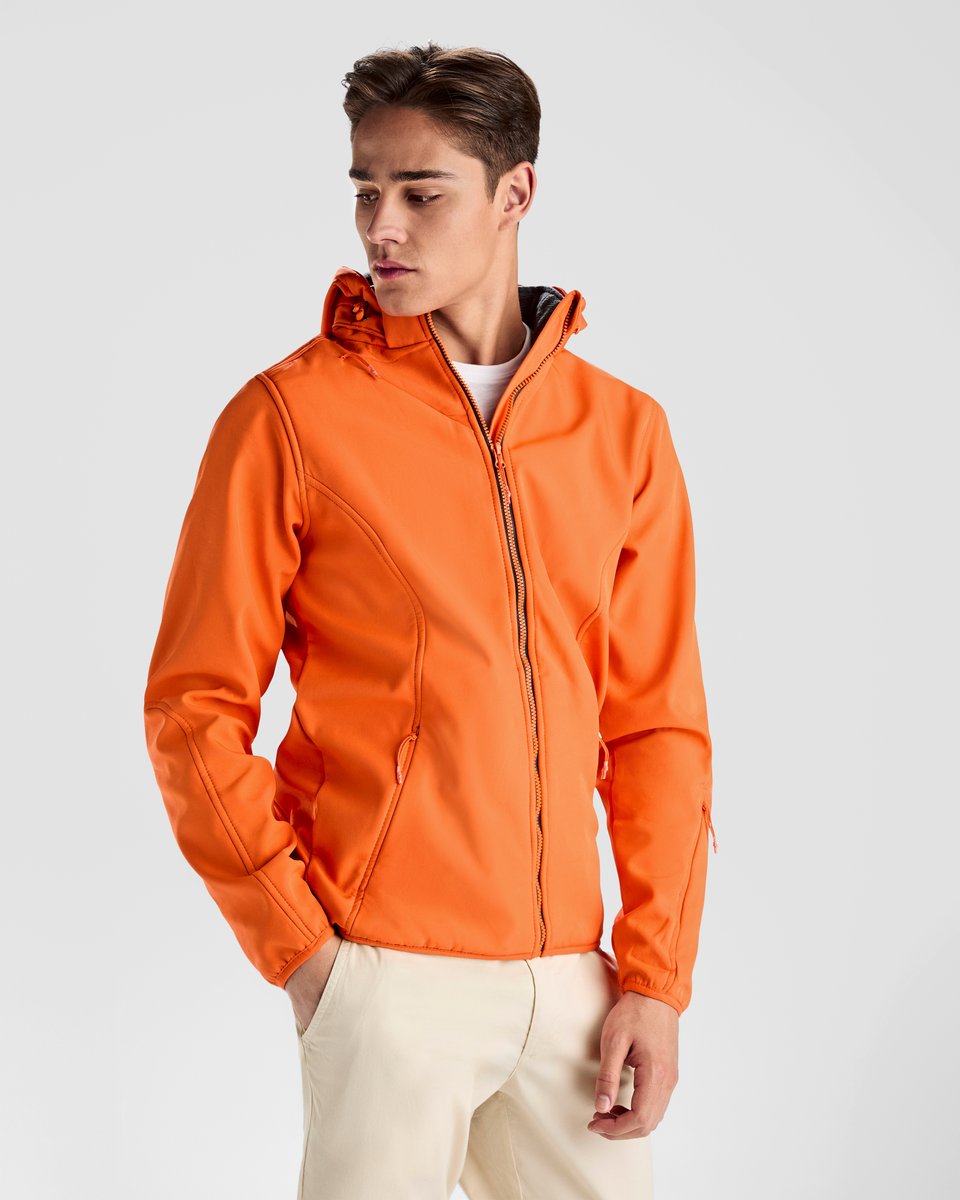 Roly Siberia Softshelljacke mit abnehmbarer Kapuze