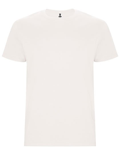 Roly T-Shirt Stafford con girocollo, Sand 07 XXL, RY6681 – Vintage White 132