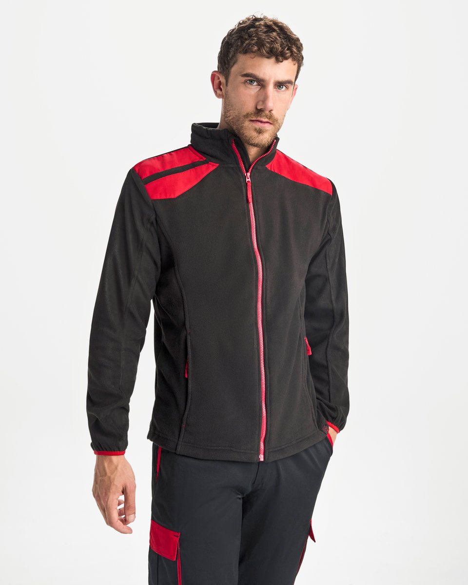 Roly Workwear Fleece Jacke Terrano mit Reißverschlusstaschen