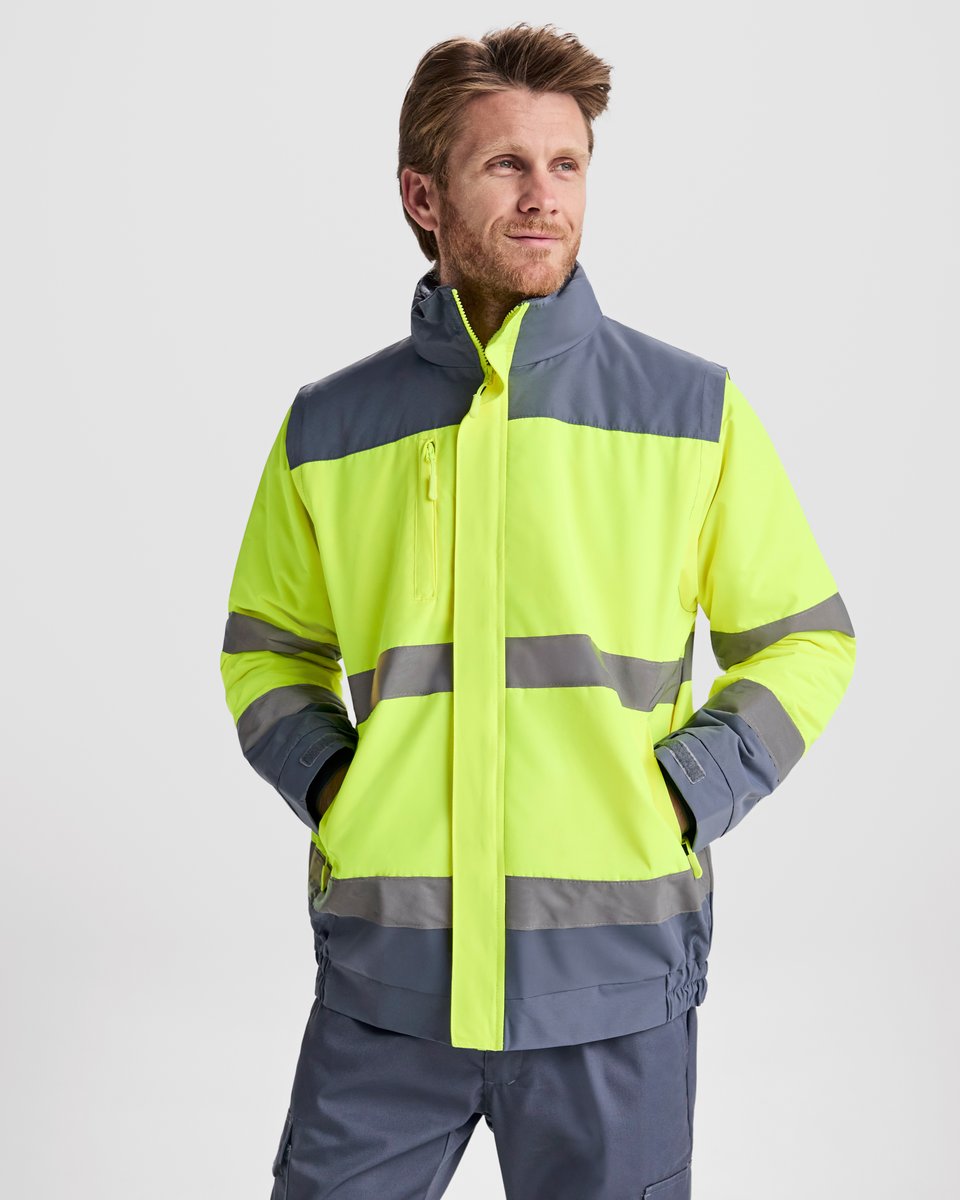 Roly Workwear Epsylon Parka mit reflektierenden Details