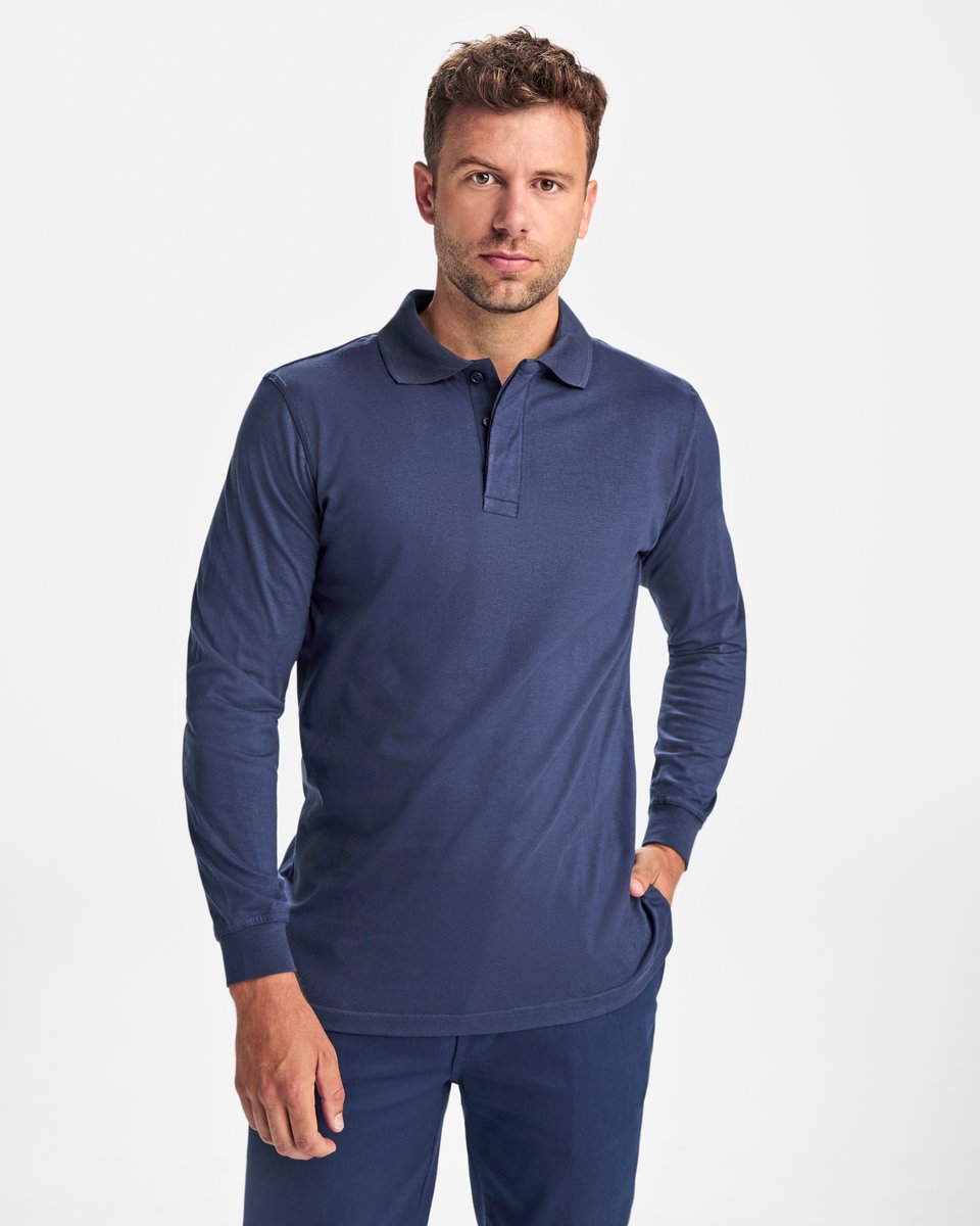 Roly Workwear Langarm-Poloshirt Santana mit Flammschutz