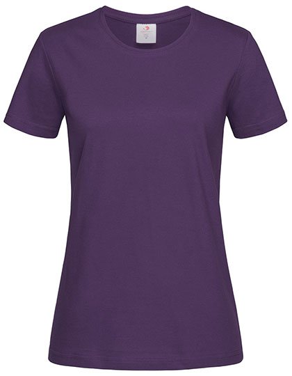 Stedman® Fitted T-Shirt made of Ringspun Cotton, Deep Berry S, S141 – Deep Berry