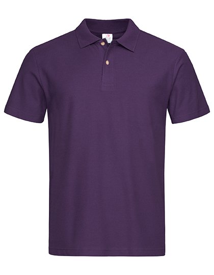 Stedman® Short Sleeve Polo Yellow XXL (S510) – Deep Berry