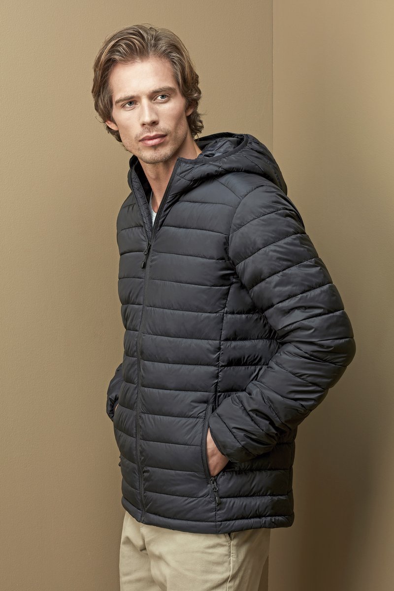 Stedman® Luxus Steppjacke Herren mit Kapuze