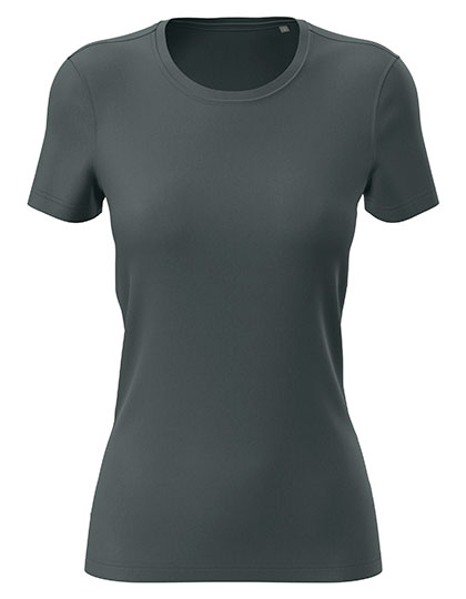 Stedman® Sport-T-Shirt mit ACTIVE-DRY®-Logo, Cyber Yellow XL, S8100 – Slate Grey (Solid)