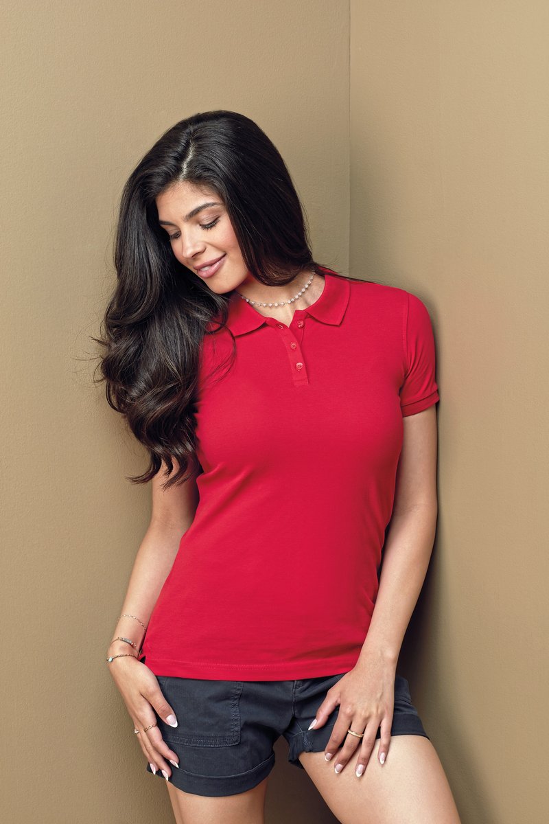 Stedman® Claire Polo mit schmalem Kragen